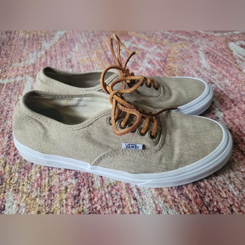Tan Unisex Vans